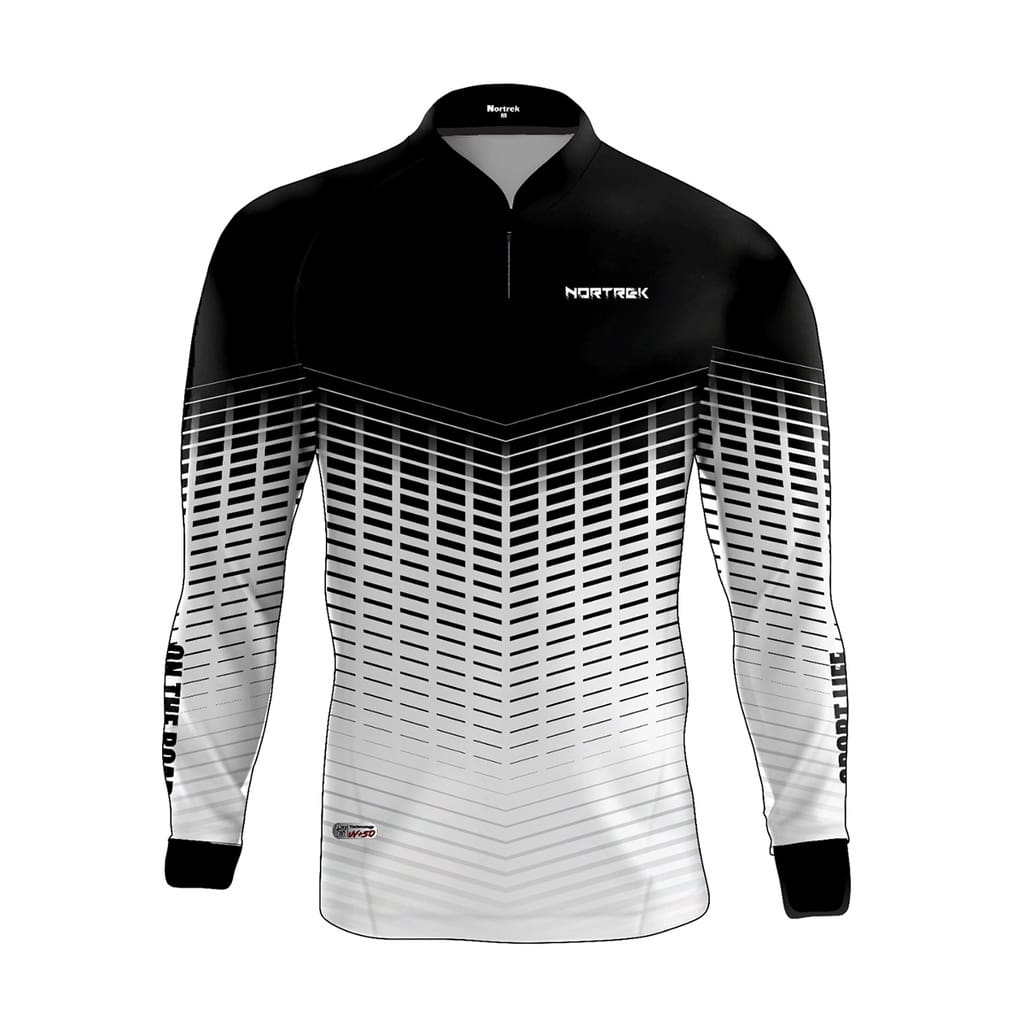 Nortrek Style 03 — camiseta para trilha com zíper Nortrek Style 03 — camiseta para trilha com zíper