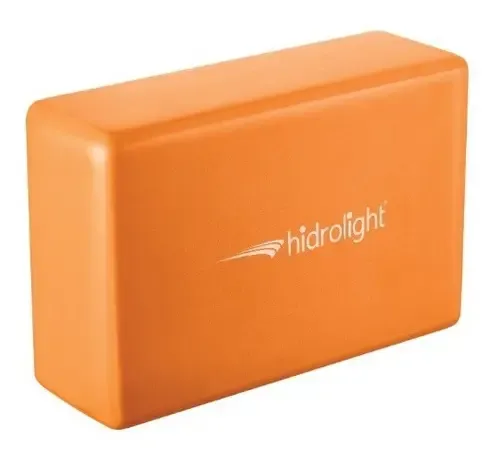 Hidrolight FL59 — bloco de yoga em EVA laranja Hidrolight FL59 — bloco de yoga em EVA laranja